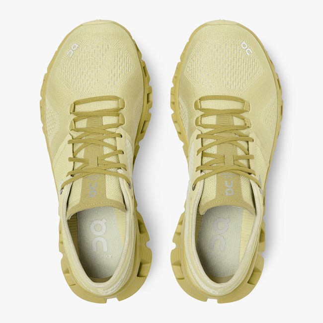 ON Cloud X Womens - Women's Trainers NZ-90845 Glade/Citron